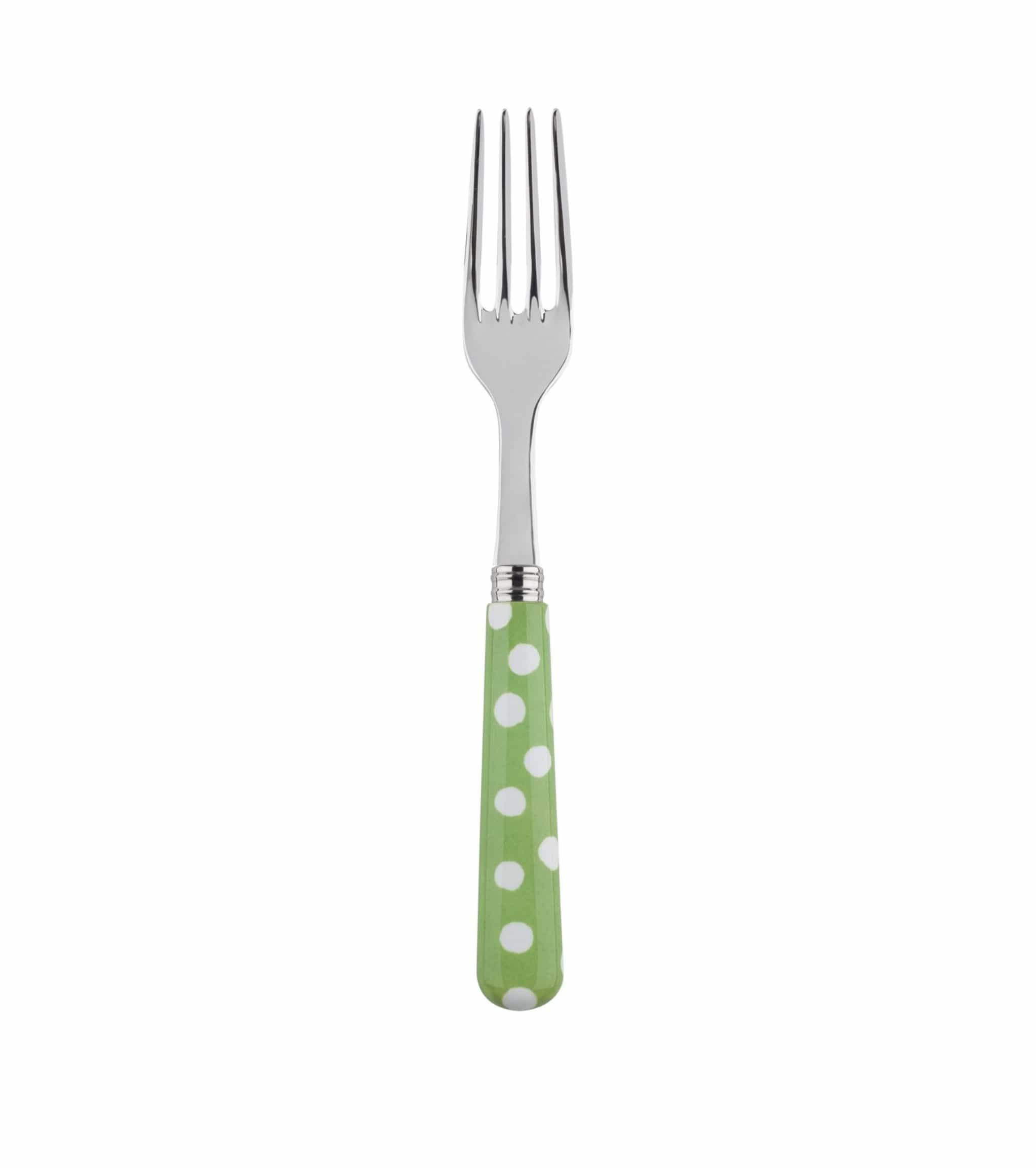 Cake Fork Décorés Pois - Small.