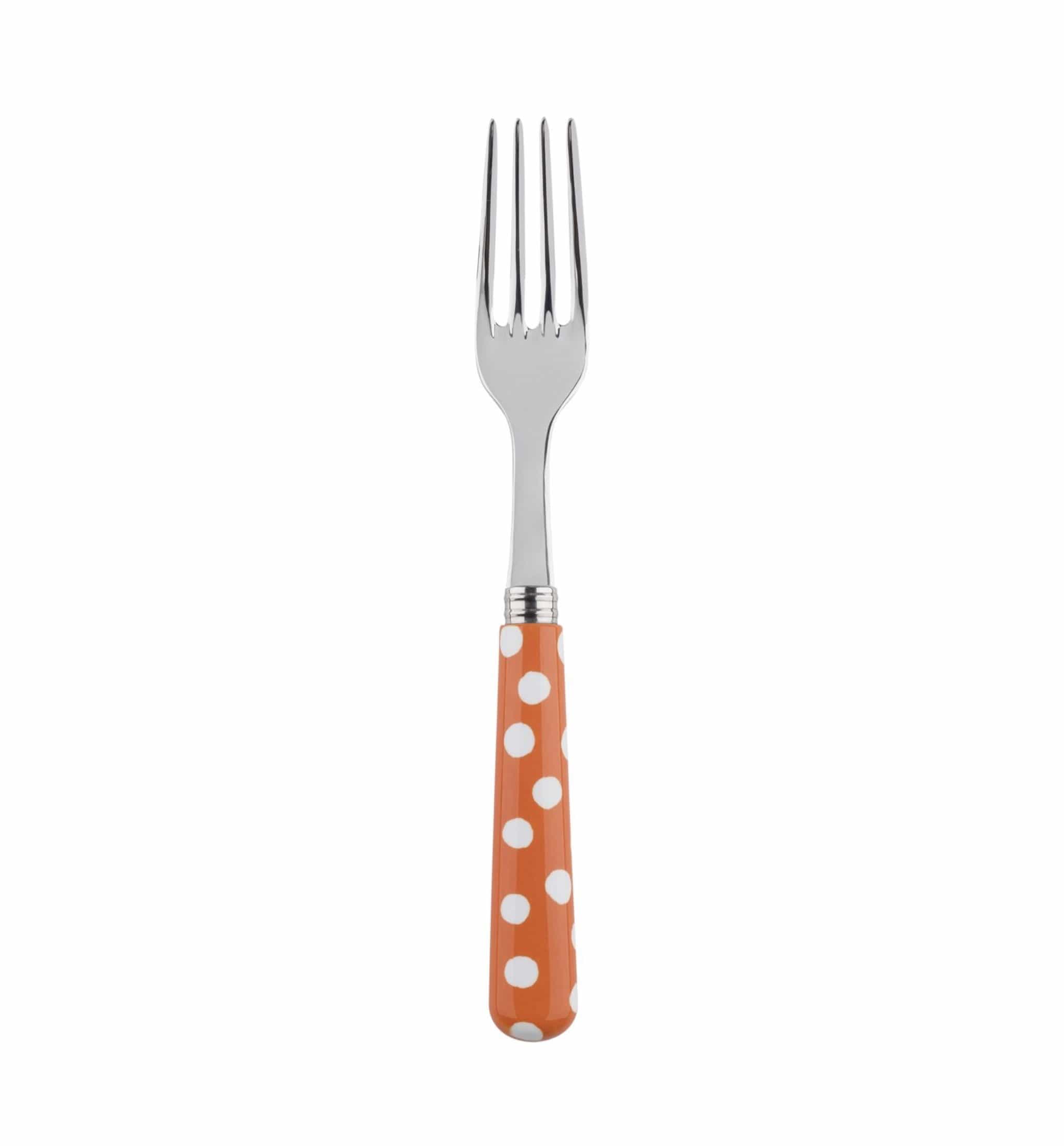 Cake Fork Décorés Pois - Small.