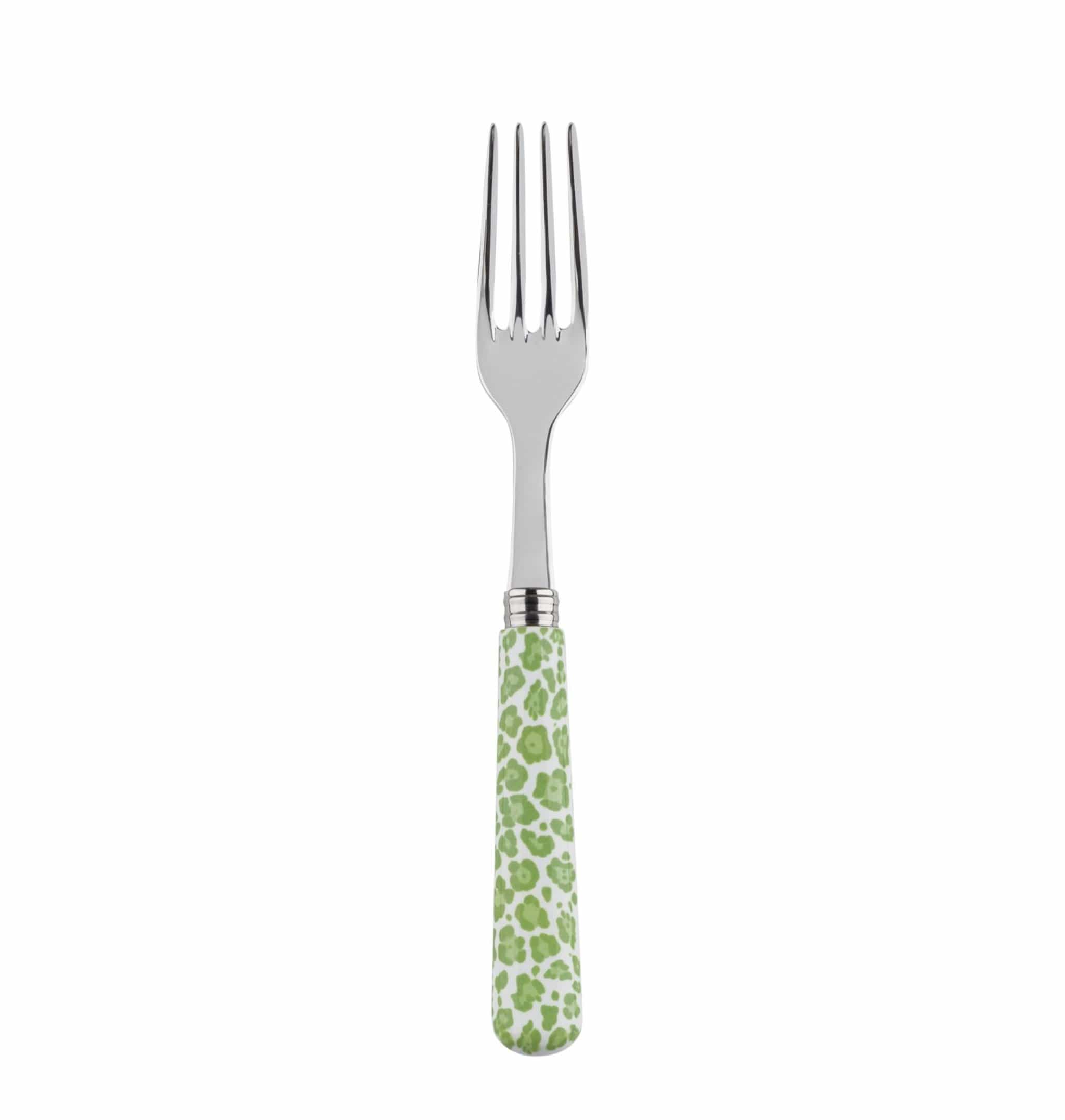 Cake Fork Décorés Léopard  - Small.