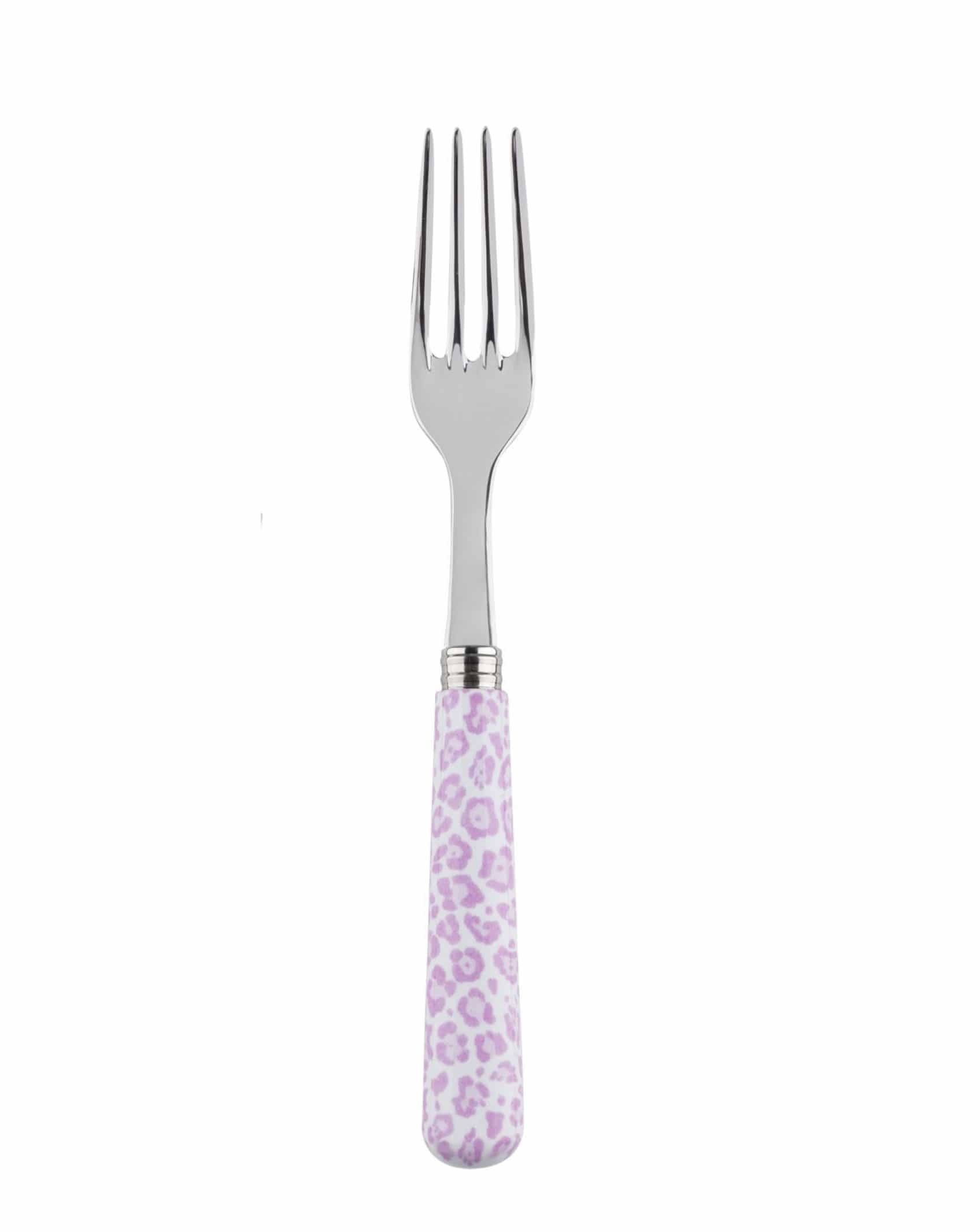 Cake Fork Décorés Léopard  - Small.