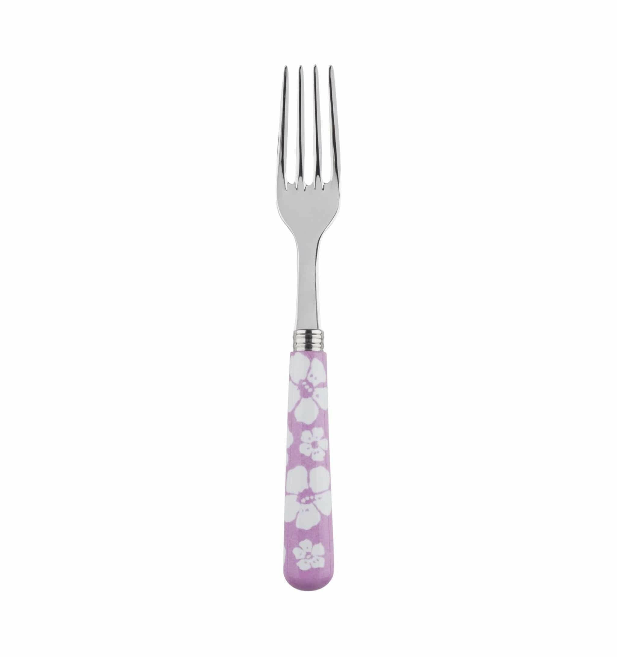 Cake Fork Décorés Tiare - Small.
