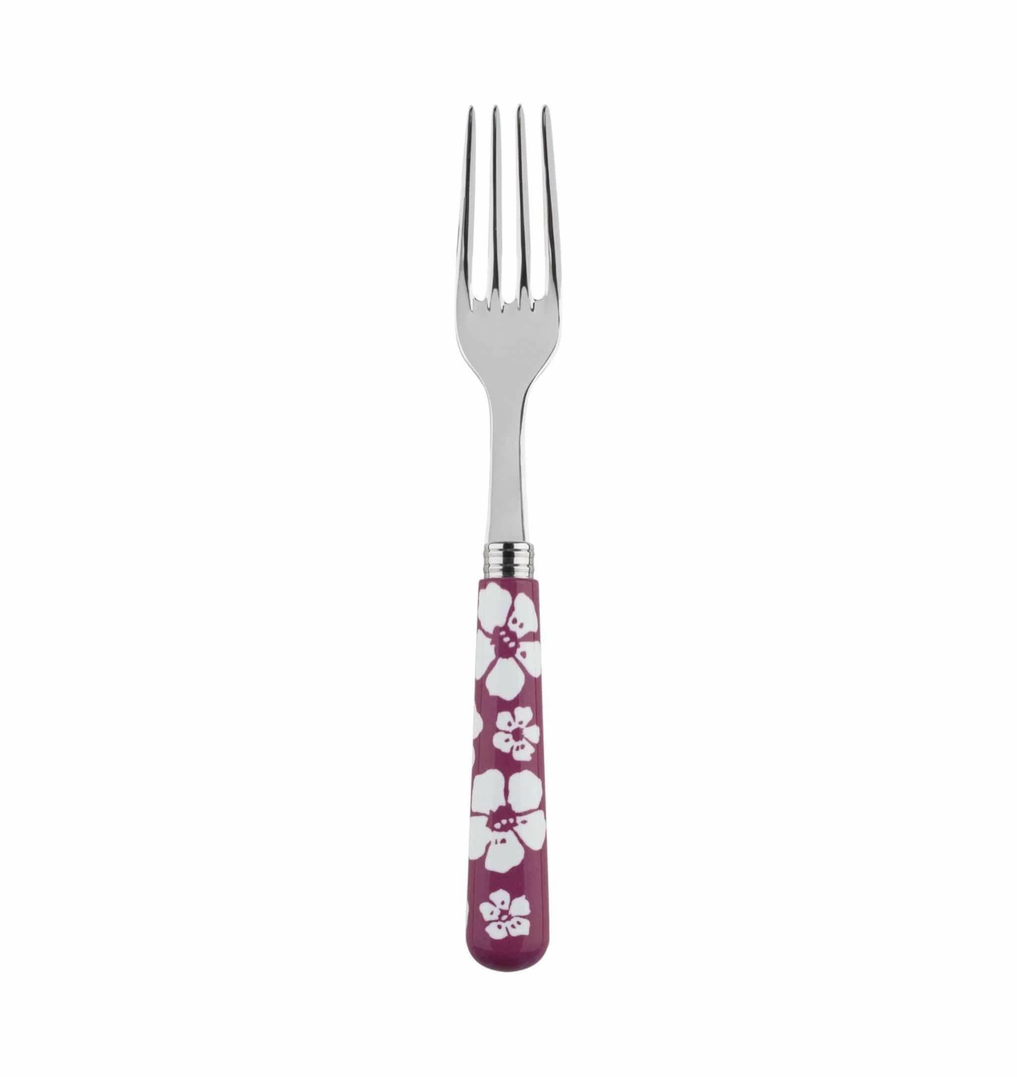 Cake Fork Décorés Tiare - Small.
