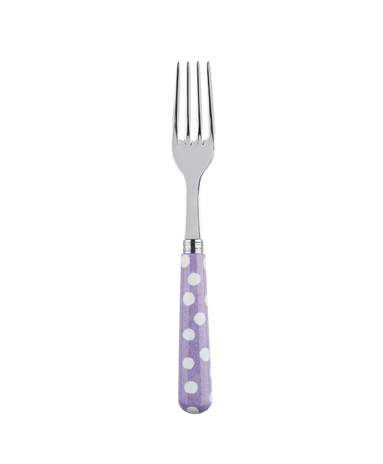 Cake Fork Décorés Pois - Small.