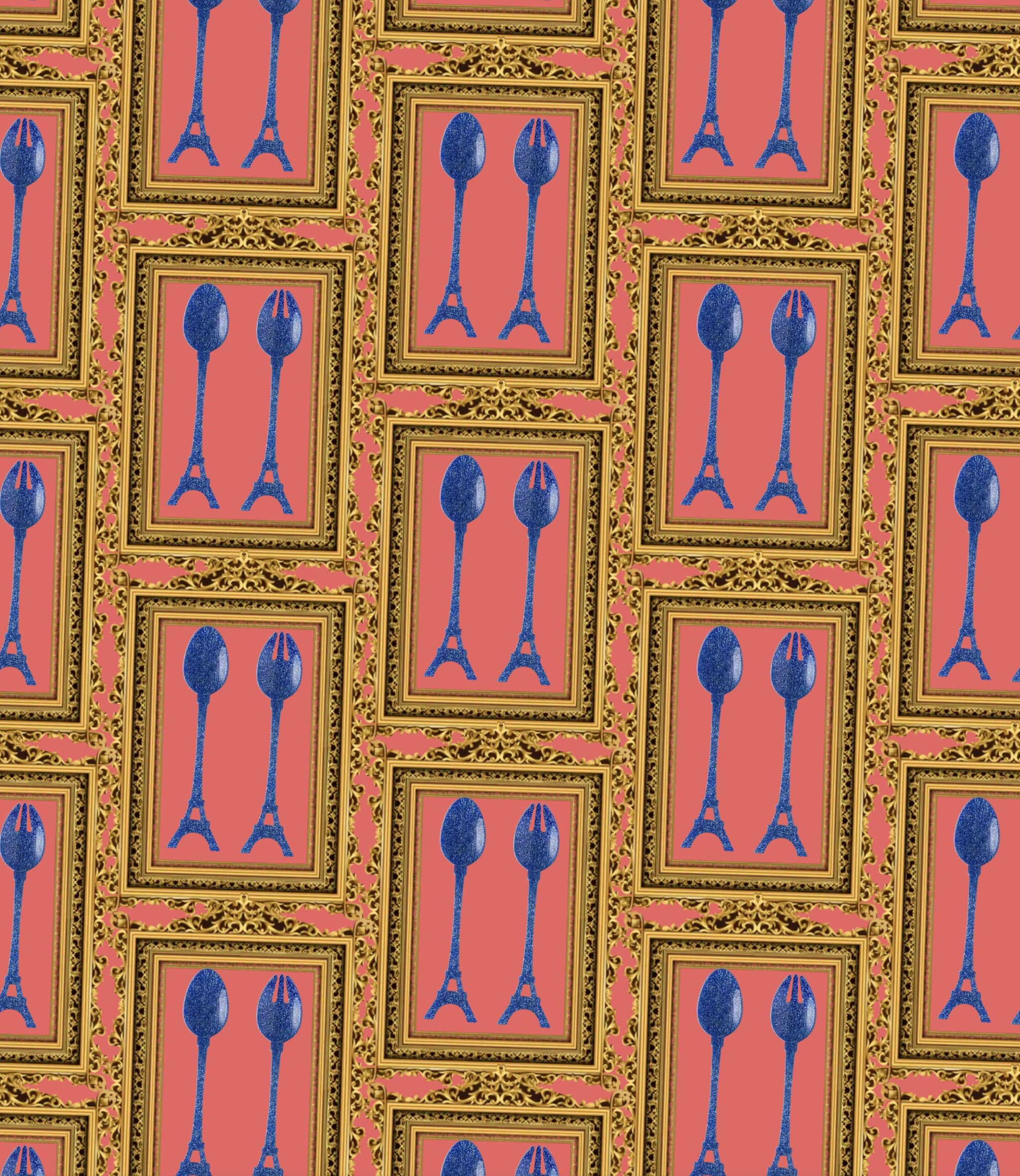 Salad Servers Eiffel Tower