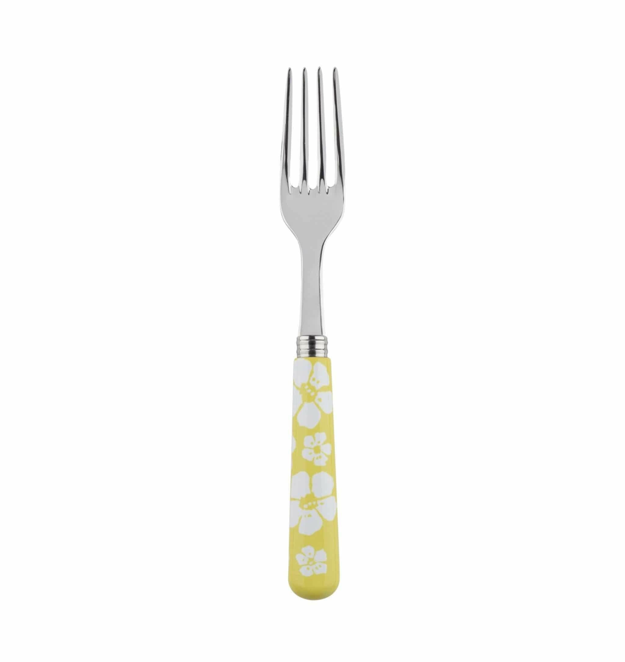 Cake Fork Décorés Tiare - Small.