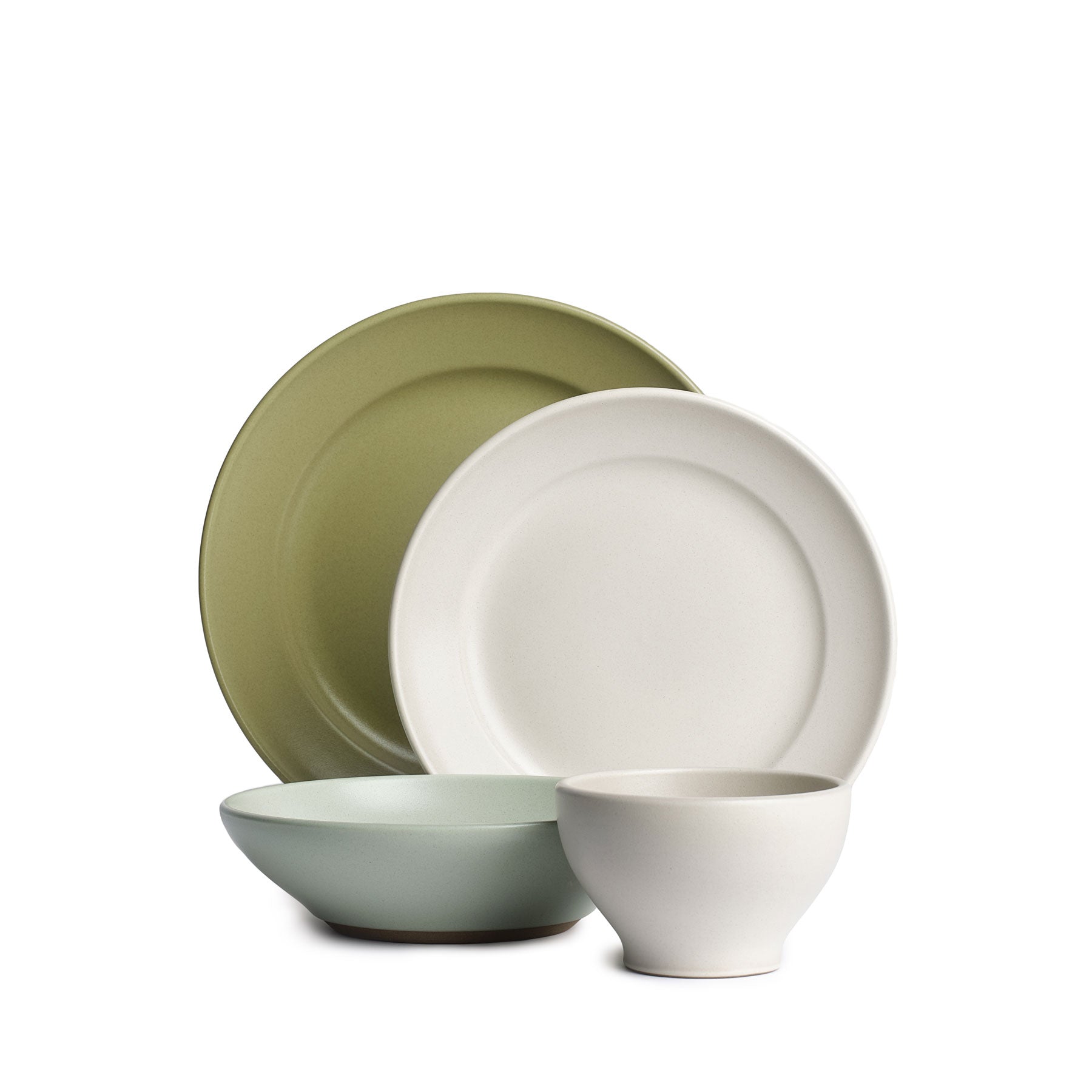 Milvia 4-Piece Dinnerware Set
