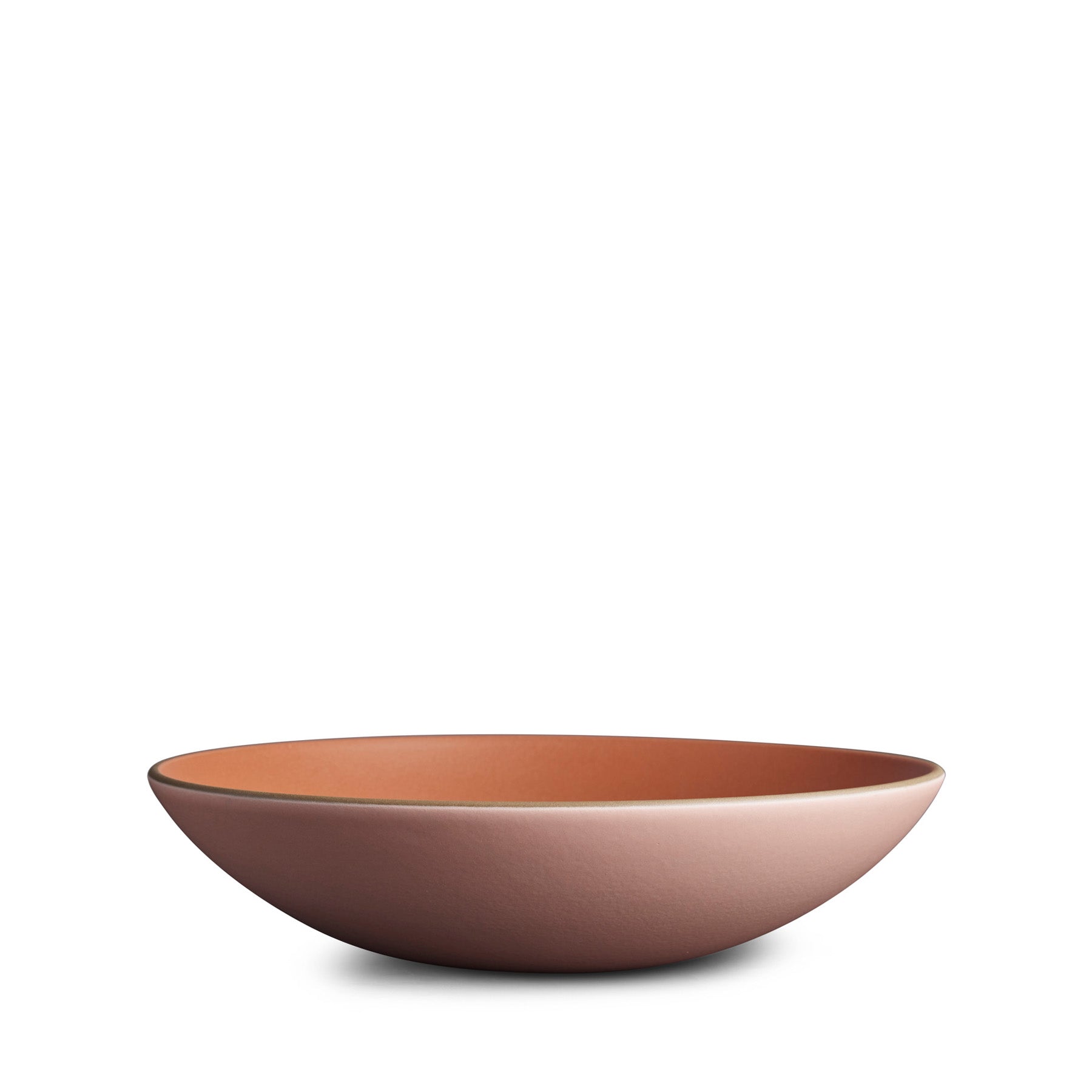 Heath Ceramics Shallow Salad Bowl Desert Rose