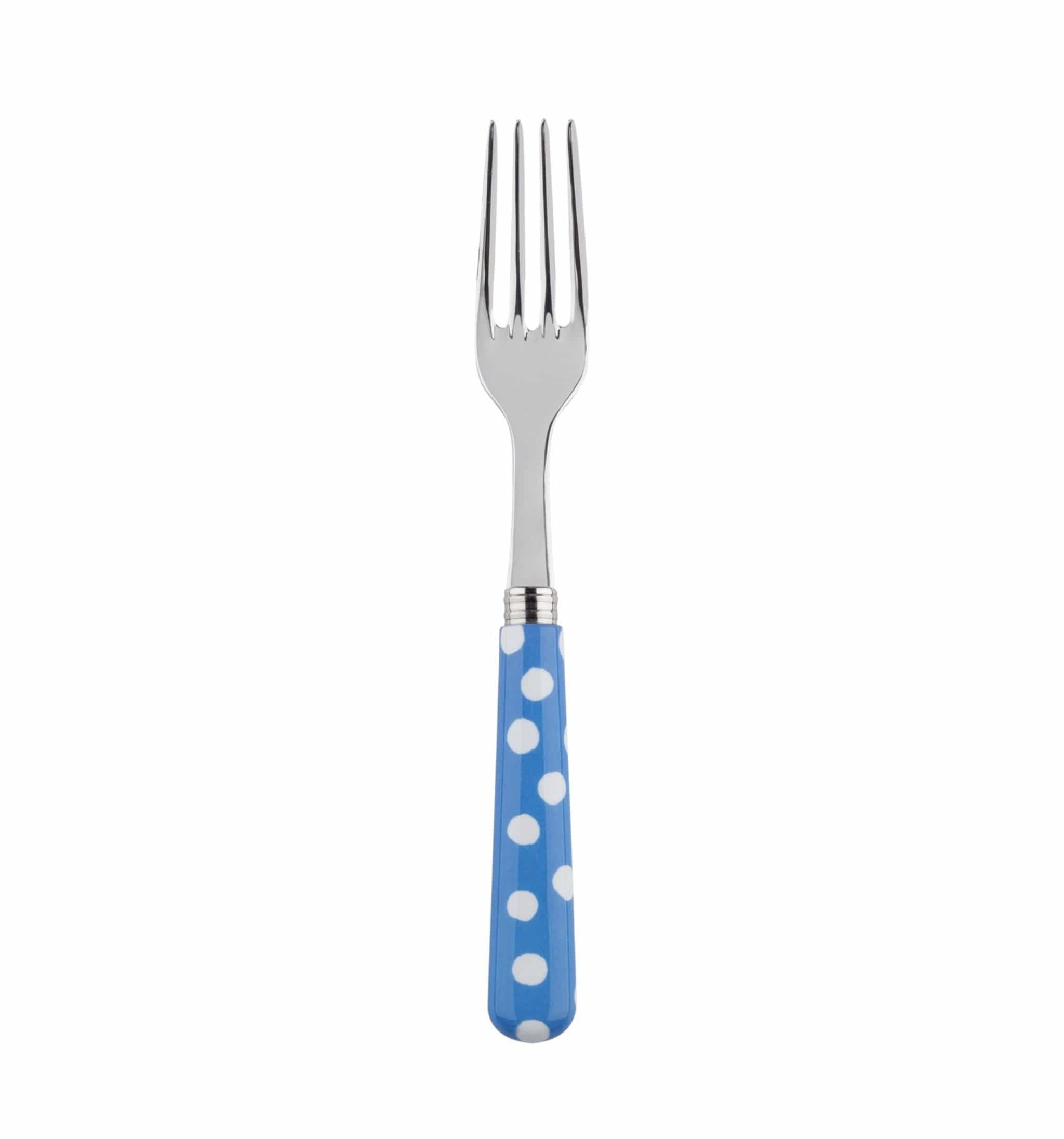 Cake Fork Décorés Pois - Small.