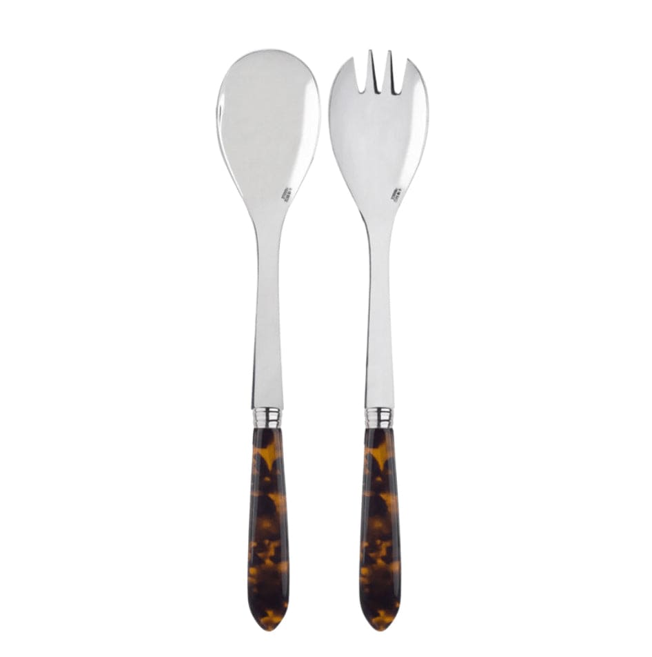 Salad Server Set Tortoise