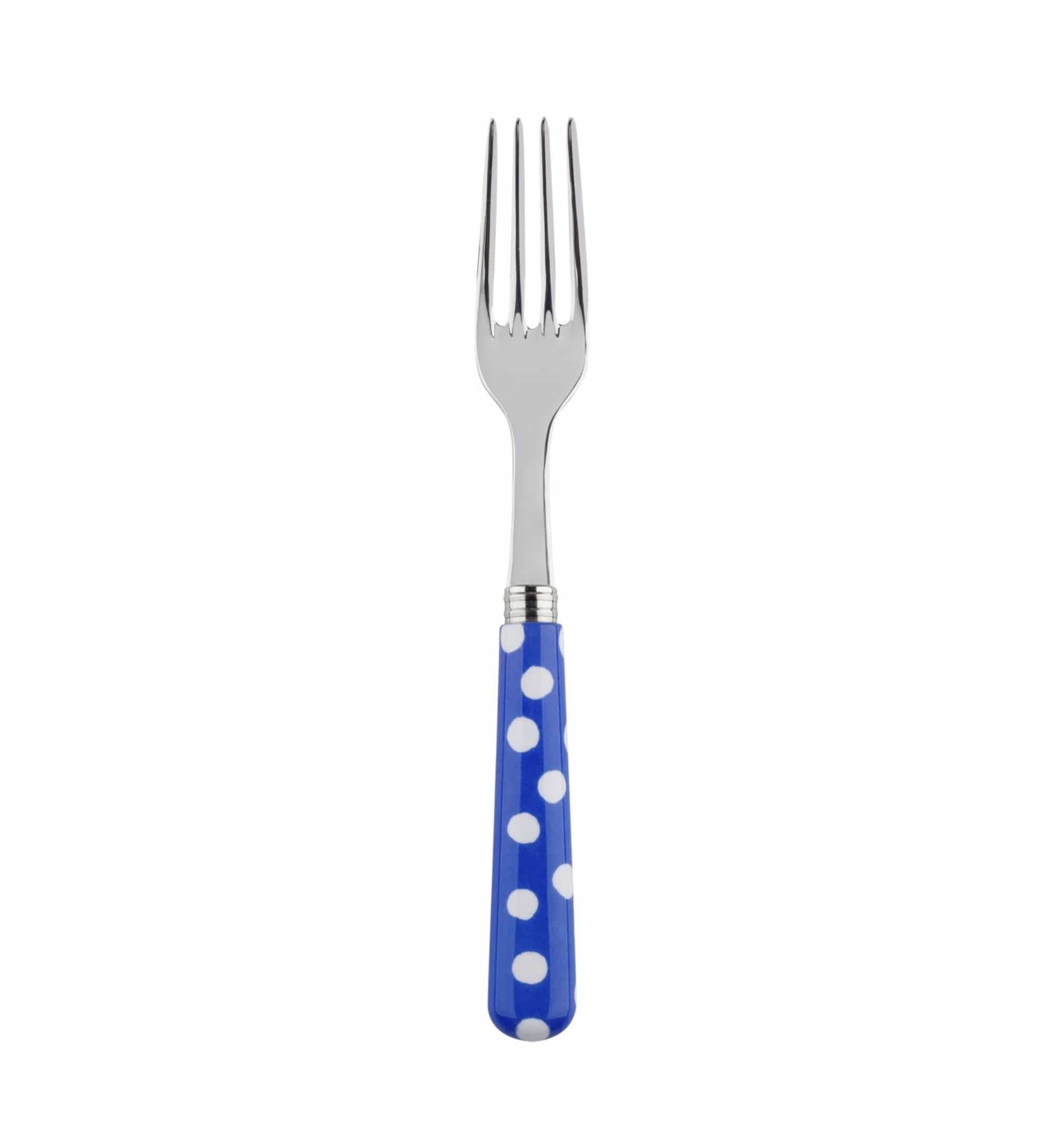 Cake Fork Décorés Pois - Small.