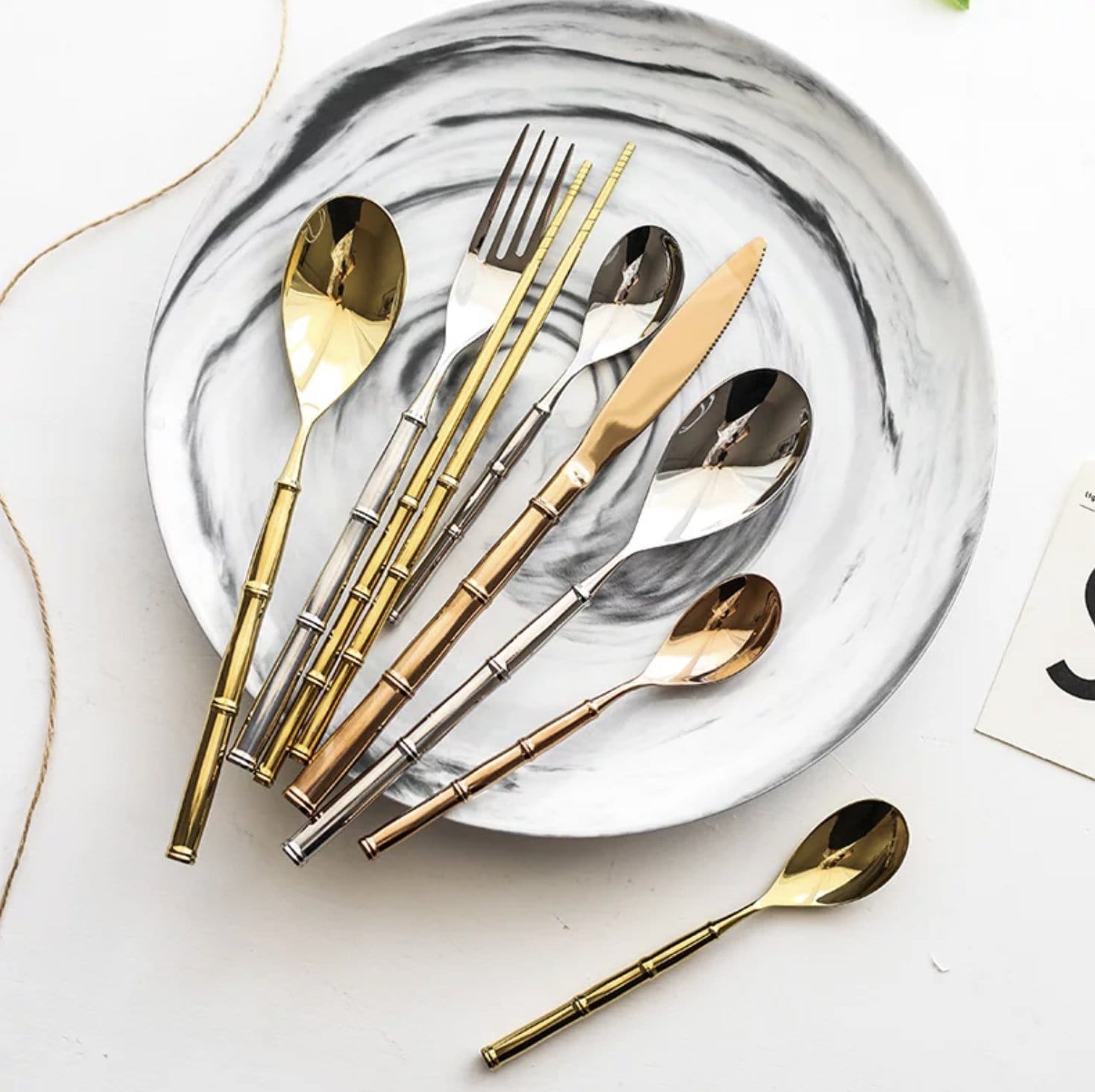 Cutlery Set Pandora - Set of 4 pieces