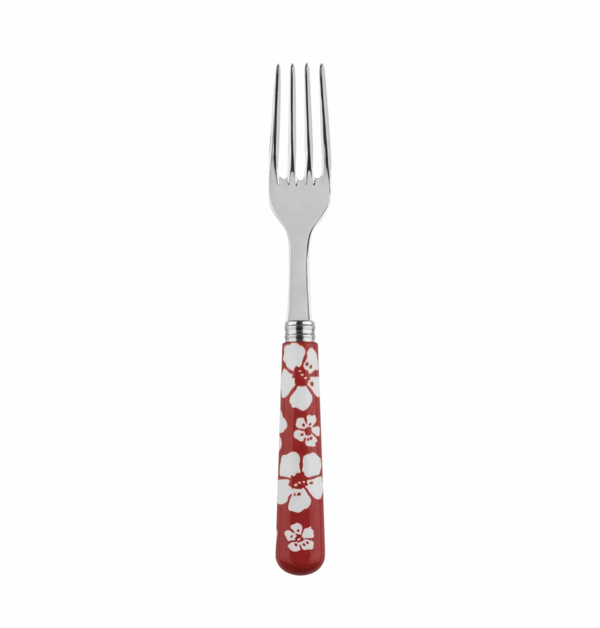 Cake Fork Décorés Tiare - Small.