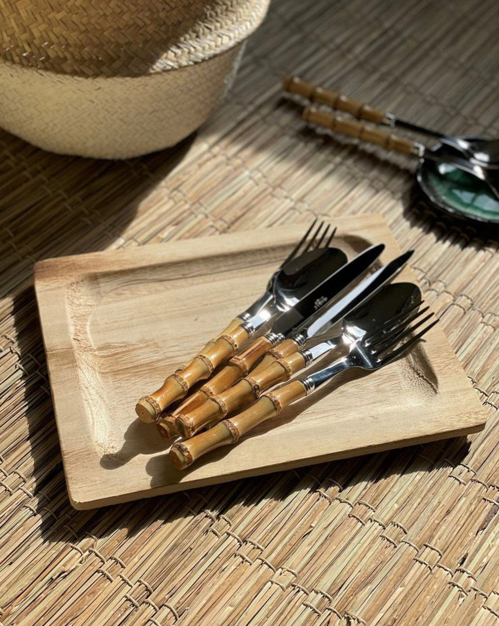 Panda Cutlery Set - set of 4