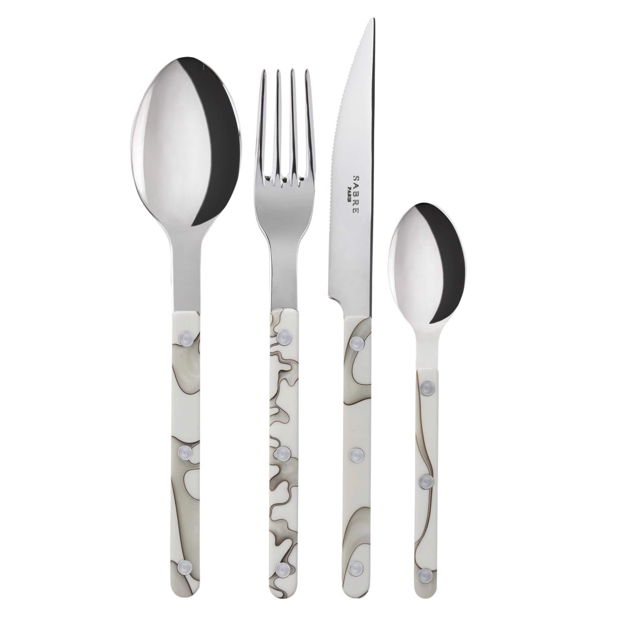 Cutlery Bistrot Matières - Set 4 pieces Sabre