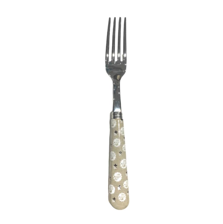 Cake Fork Décorés Provencal - Small.